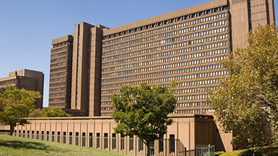 City of Johannesburg Civic Centre buildings